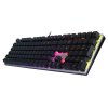 达尔优（dare-u）108键机械幻彩版 RGB青轴 有线台式机笔记本电脑办公游戏守望先锋LOL/CF背光机械键盘