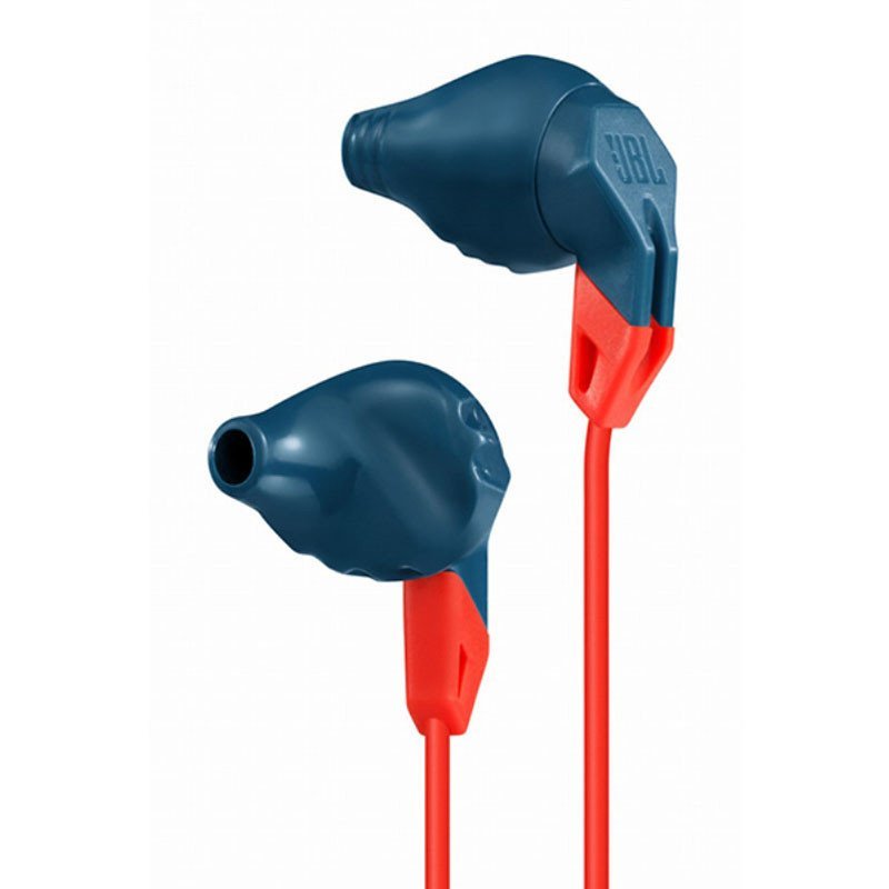JBL GRIP 200 专业运动耳机 双耳入耳式跑步通话耳塞 运动不掉落 蓝色