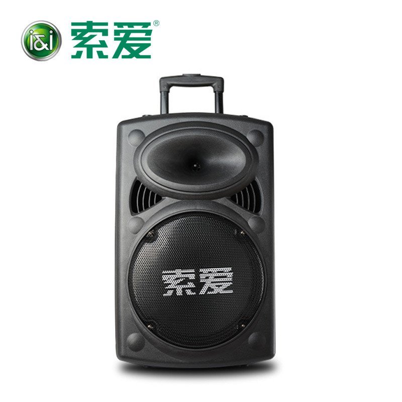 索爱（soaiy）SA-T19 便携式移动拉杆户外音响 大功率蓝牙电瓶插