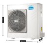 美的(Midea) 中央空调 MDVH-V120W/N1-612TR(E1)一拖四多联机