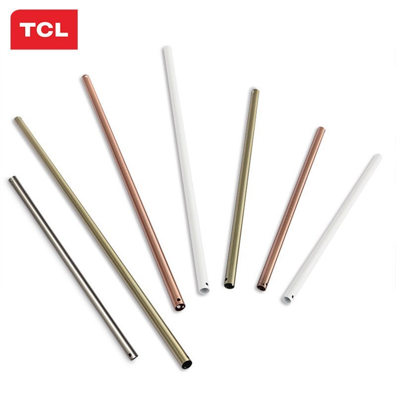 TCL吊扇灯吊杆 加长吊杆 风扇灯吊杆40/50/60/80 /100青铜色/沙镍色 吊杆40cm青铜色