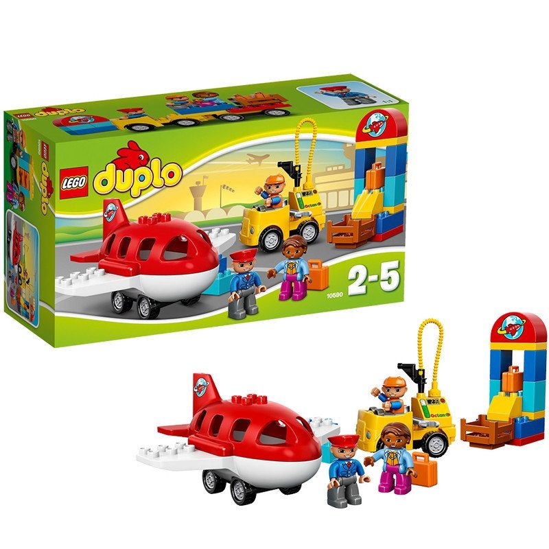 LEGO乐高 Duplo 得宝系列 繁忙的机场 10590