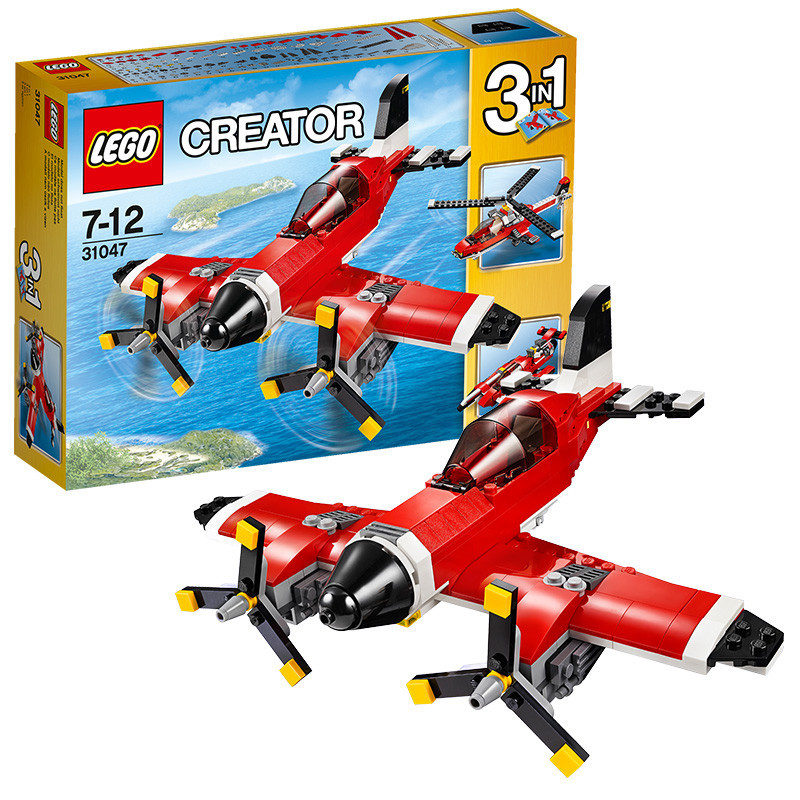 LEGO 乐高 Creator 创意拼砌系列螺旋桨飞机 31047