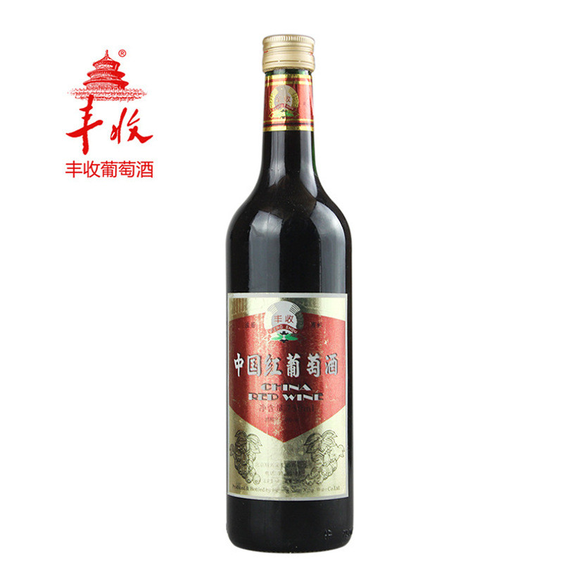 丰收中国红利口葡萄酒 750ml 红酒