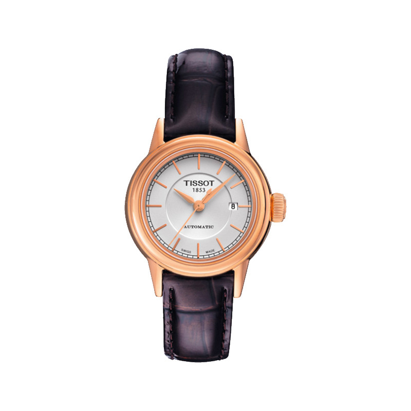 天梭(TISSOT)手表 卡森系列机械情侣表女表 T085.207.36.011.00 女表