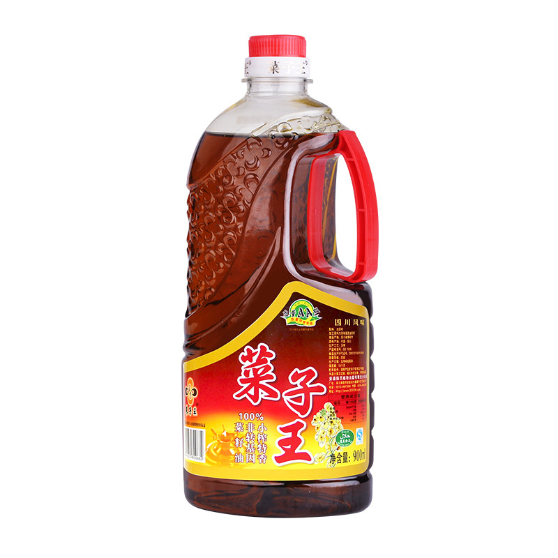 菜子王 小榨特香菜籽油900ML 100%非转基因菜籽油
