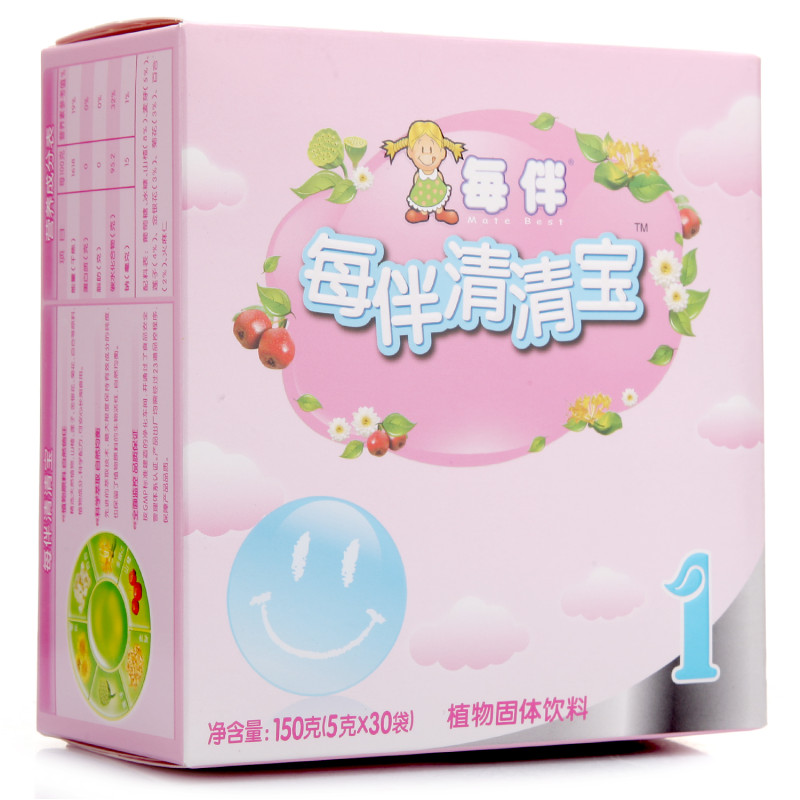 每伴清清宝普通系列原味1段150g 三联包