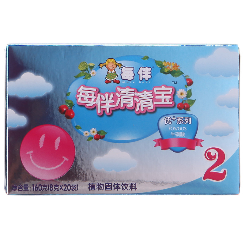 每伴清清宝优+系列原味2段160g 三联包