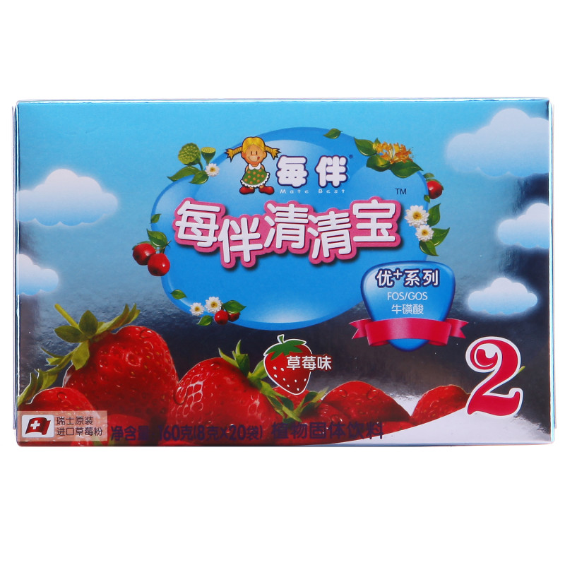 每伴清清宝优+系列草莓味2段160克