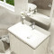 英皇 现代简约浴室柜卫生间洗手台盆柜组合小户型 出口卫浴柜9822 0.7M 白色