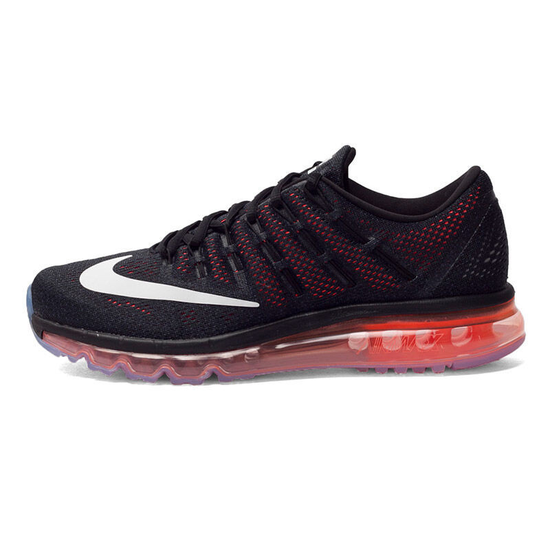 耐克Nike 男子夏季新款 AIR MAX 全掌气垫轻便耐磨透气跑步鞋 806771 806771-008 42码