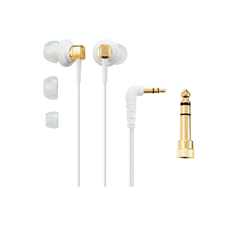 Yamaha/雅马哈EPH-50 靓丽精致 时尚品味 高品质入耳式耳塞 白色
