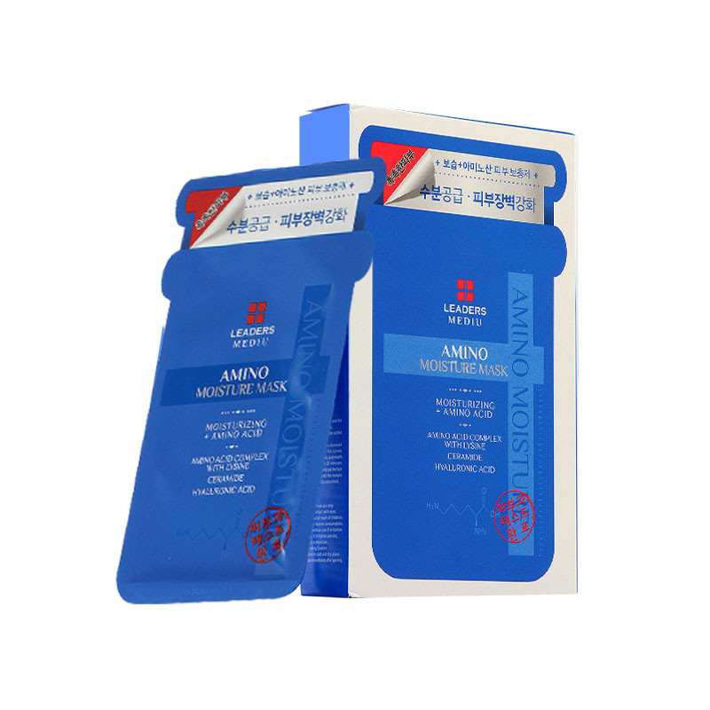 丽得姿 LEADERS 美蒂优氨基酸深层补水保湿控油面膜 10片/盒