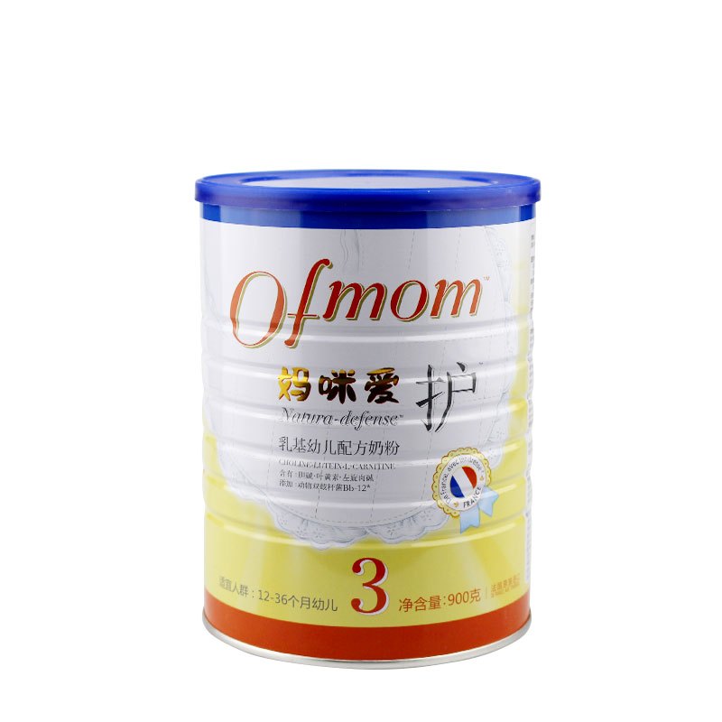 【苏宁自营】妈咪爱 Ofmom 护乳基幼儿配方奶粉 3段 900g