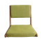 实木靠背折叠椅子 靠背椅 日式折叠椅 榻榻米地台椅日式 单人无腿折叠沙发 颜色可选择 红色