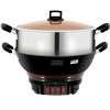 半球(Peskoe)JF-36 电热锅 6L/升 36CM 加厚铸铁真不锈 多功能 电火锅 电蒸锅 小时候家乡的味道