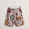 诺妮梦 2016 夏季新款休闲裤男士花短裤情侣沙滩裤加大码男装直筒裤五分裤子旅游裤 L 16号色