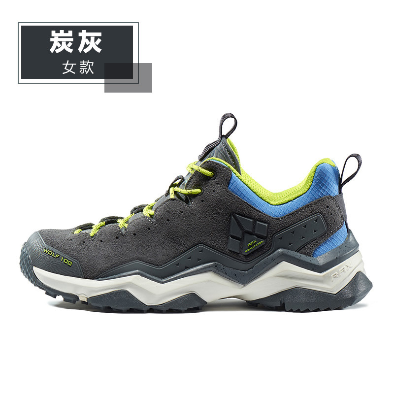 RAX2016秋冬登山鞋男鞋女减震户外鞋防滑爬山鞋保暖运动徒步鞋 炭灰色(女) 36
