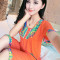 RM07彩色爱心 XL（115斤-130斤） YDM-RM04蓝色大花