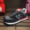 New Balance/NB 新百伦专柜正品百搭复古鞋经典配色2016秋季新款ML574CPU/TR/VIA/VIC 黑色 37.5码