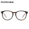 帕森 板材框金属镜架眼镜架 男女复古文艺眼镜框 可配近视 情侣 新品56028 黑色