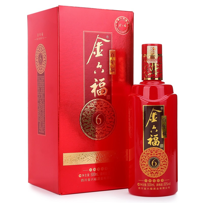 金六福 百年福6 50度 500mL