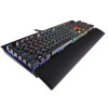 美商海盗船（USCorsair）Gaming系列 K70 LUX RGB 幻彩背光机械游戏键盘 黑色 茶轴