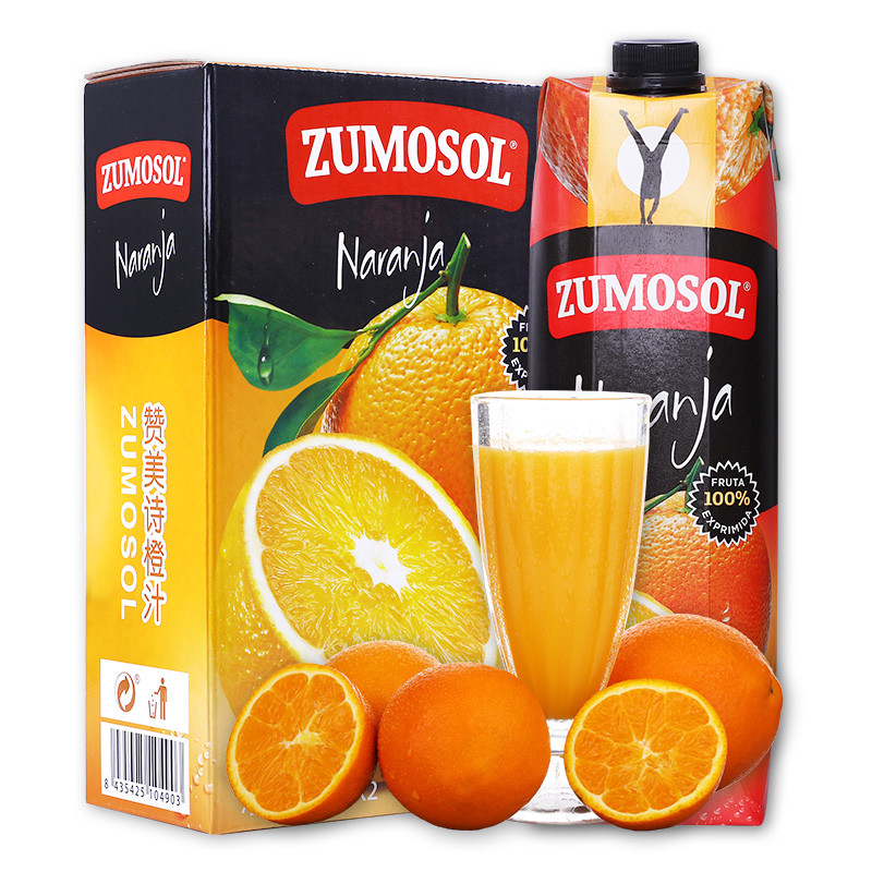 赞美诗橙汁1L*2礼盒装