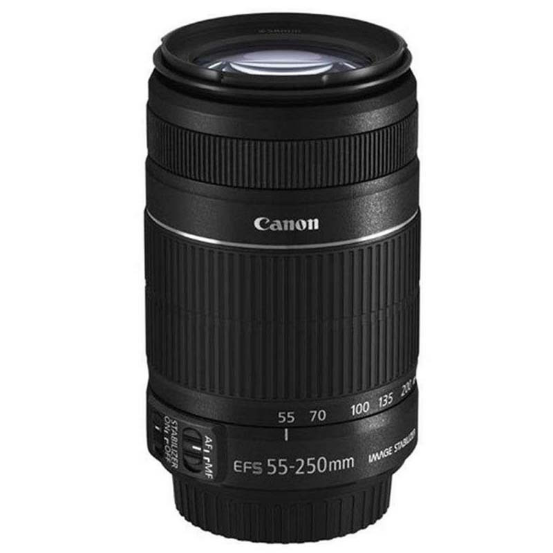 佳能（Canon）EF-S 55-250mm f/4-5.6 IS STM 拆机版佳能卡口 58mm口径 远摄变焦镜头