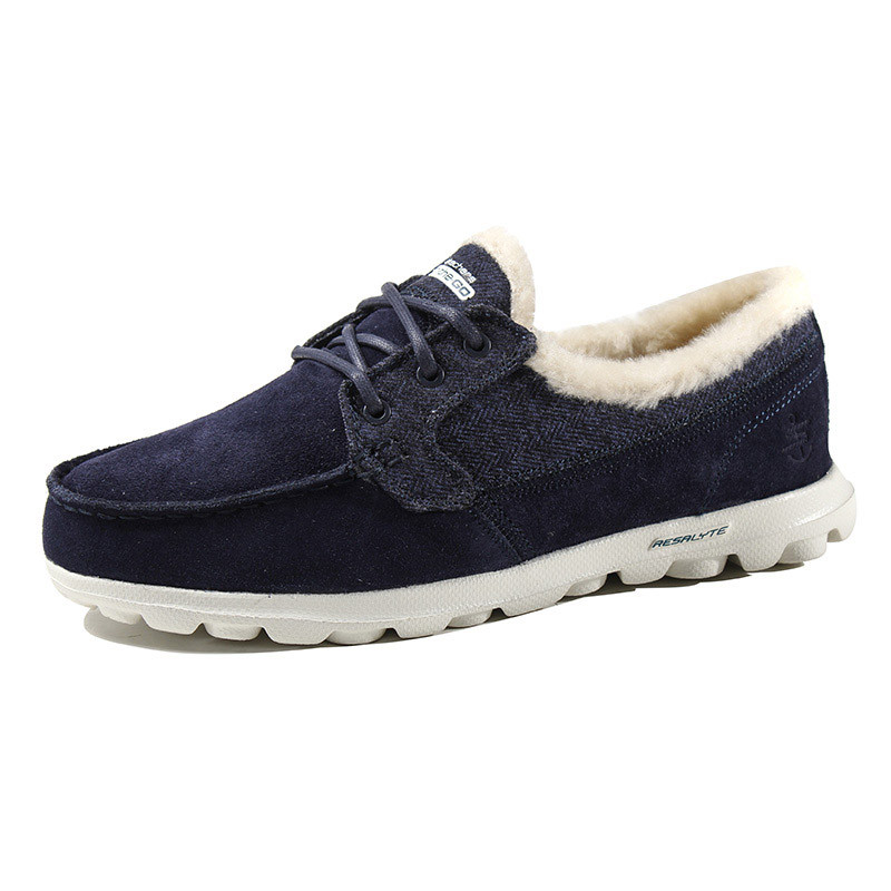 SKECHERS 斯凯奇2016新款女鞋帆船鞋运动鞋运动功能6666007/B KW 海军蓝色 38码