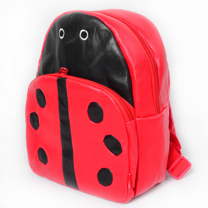 sukityan诗克恰幼儿动物造型卡通书包pu双肩包男女童小班背包 1-3岁 黑色