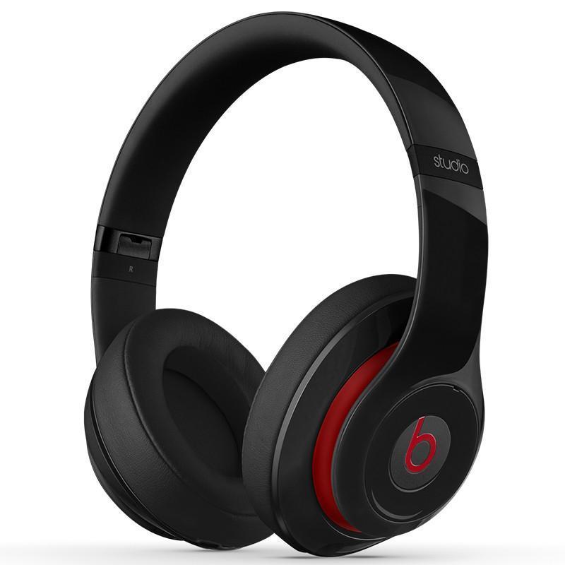 Beats Studio头戴式耳机 有线版 录音师二代 HiFi 降噪 带麦 黑色