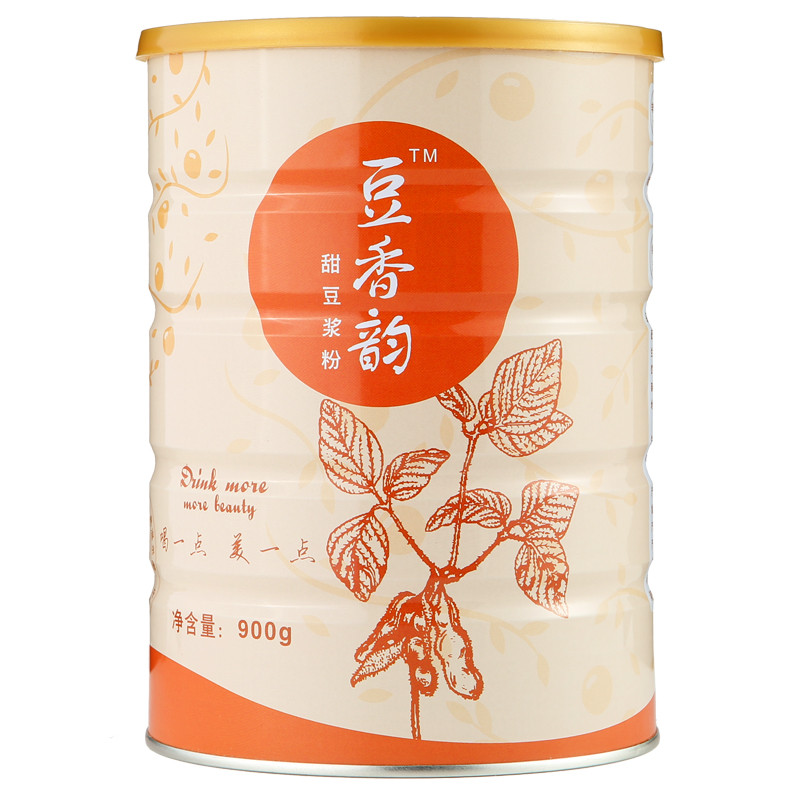 豆香韵甜豆浆粉900g桶装非转基因大豆女士速溶营养冲饮早餐粉