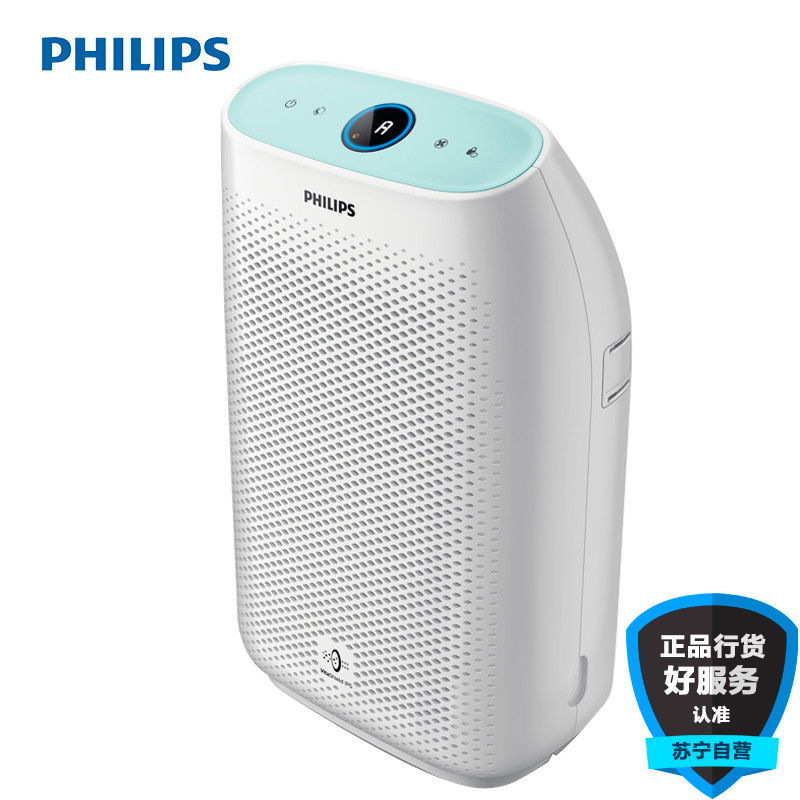 飞利浦 (Philips) 空气净化器 家用室内办公室卧室婴儿房除甲醛除雾霾PM2.5适用面积20-30㎡ AC1210