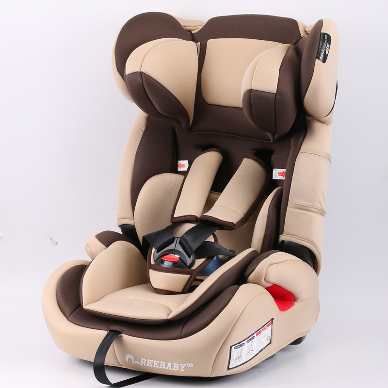 瑞贝乐（REEBABY）汽车儿童安全座椅 606款9KG-36KG正向安装（9个月-12岁）适合所有车型 优雅卡