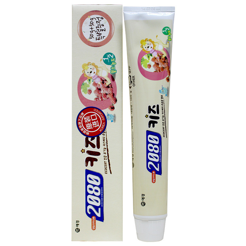 2080乐活儿童牙膏（树莓味）100g