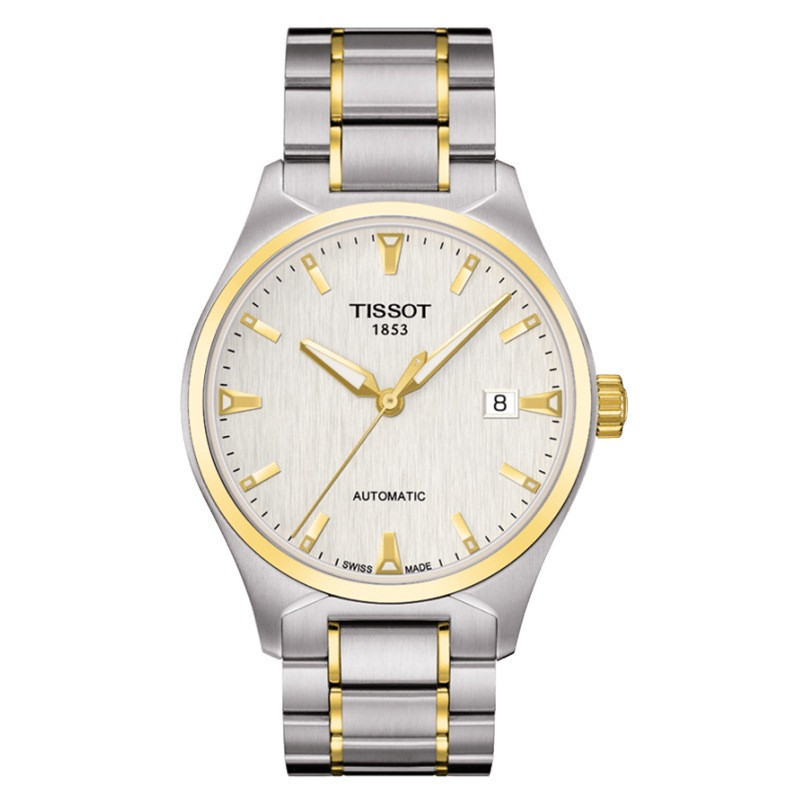 TISSOT天梭经典系列机械男表T060.407.22.031.00 米色