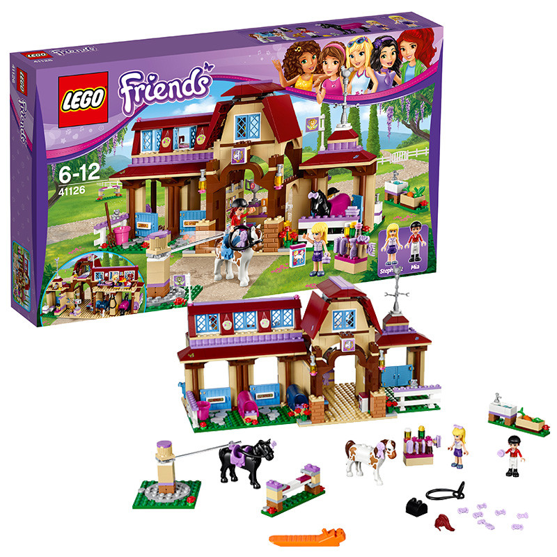 LEGO乐高 LEGO Friends -好朋友系列 -心湖城马术俱乐部LEGC41126