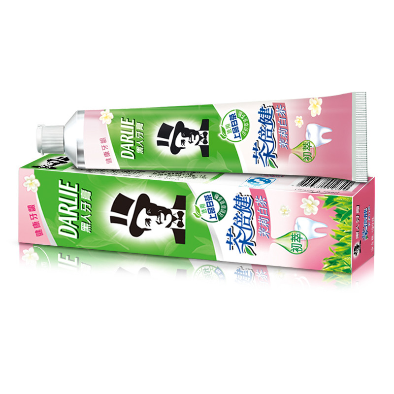 黑人（DARLIE） 茶倍健 牙膏 140g（茉莉白茶）（整箱购）