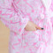茵珠麗YinZhuli 冬季新款少女法兰绒厚款两件套女士休闲长袖浴袍 冬天水貂绒女生时尚桃心保暖睡衣睡袍家居服8490 L 3号款