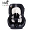 kiwy原装进口宝宝汽车儿童安全座椅isofix硬接口0-4岁 新生婴儿双向可躺 哈雷卫士 典雅黑