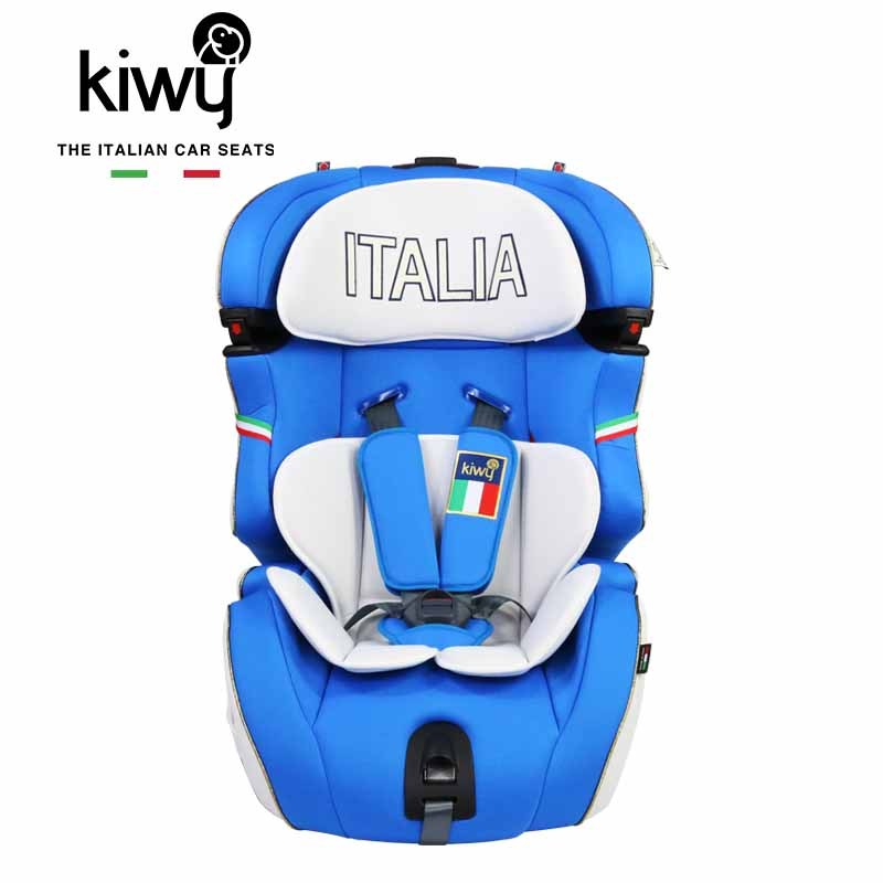 kiwy原装进口宝宝汽车儿童安全座椅isofix硬接口 9个月-12岁 米兰之星 皇室蓝 皇室蓝