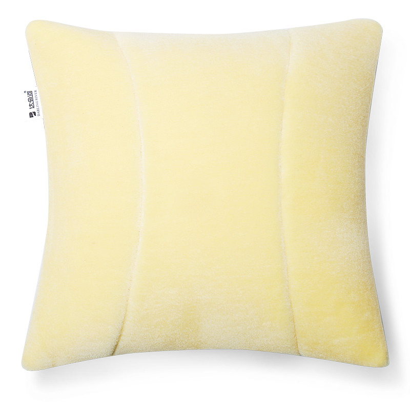 达令河 冬季 奔驰 C350eL C180L C200L C200 C180 C260 头枕腰靠 抱枕单个装-米黄色