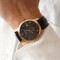 天梭(TISSOT)手表 力洛克系列背透机芯机械男表正装男士手表T41.5.423.53 金白盘T41.5.413.73