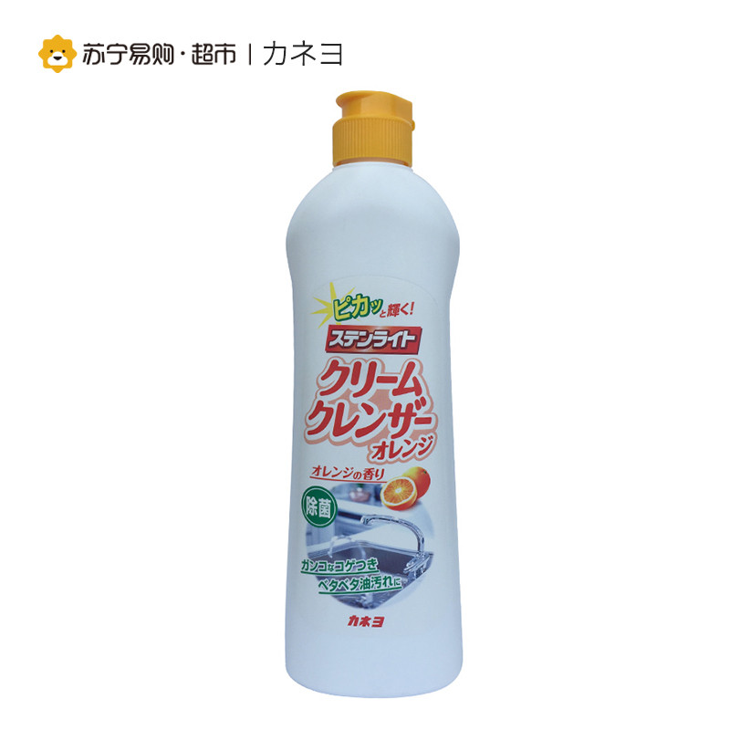 可耐优 厨房不锈钢专用洗涤剂橙香型 400g