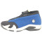 AIR JORDAN 14 RETRO LOW AJ14兰尼高中男子篮球鞋 807511-405 校园宝蓝/校园栗黄/白/黑 44.5码