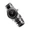 Tissot 天梭 女士T-TREND系列陶瓷/精鋼石英机芯圆形腕表 T064.210.22.051.008 黑色