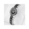 Tissot 天梭 女士T-TREND系列陶瓷/精鋼石英机芯圆形腕表 T064.210.22.051.008 黑色