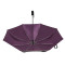 天堂伞正品全自动黑胶晴雨伞超强防晒防紫外线自开自收三折叠男女 紫色