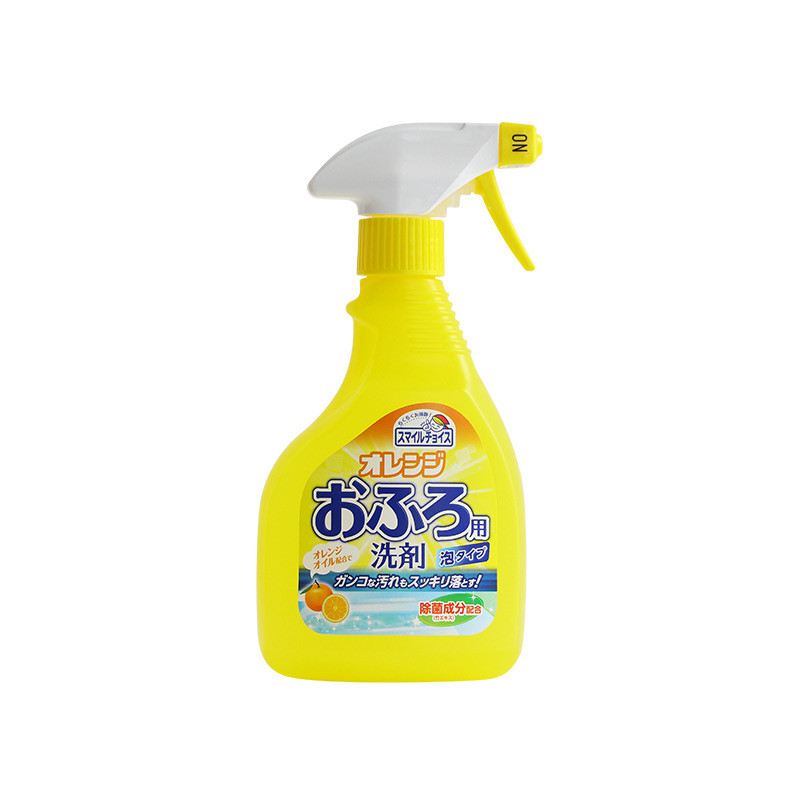 【苏宁易购超市】美净荣浴室用香橙味去污剂400ml